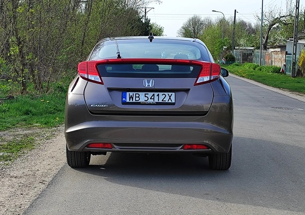 Honda Civic cena 42900 przebieg: 164000, rok produkcji 2013 z Marki małe 154